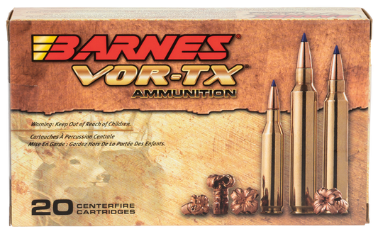 Barnes Bullets Vor-tx, Brns 21537 Bb300wm2    300win    165 Ttsx Bt 20-10