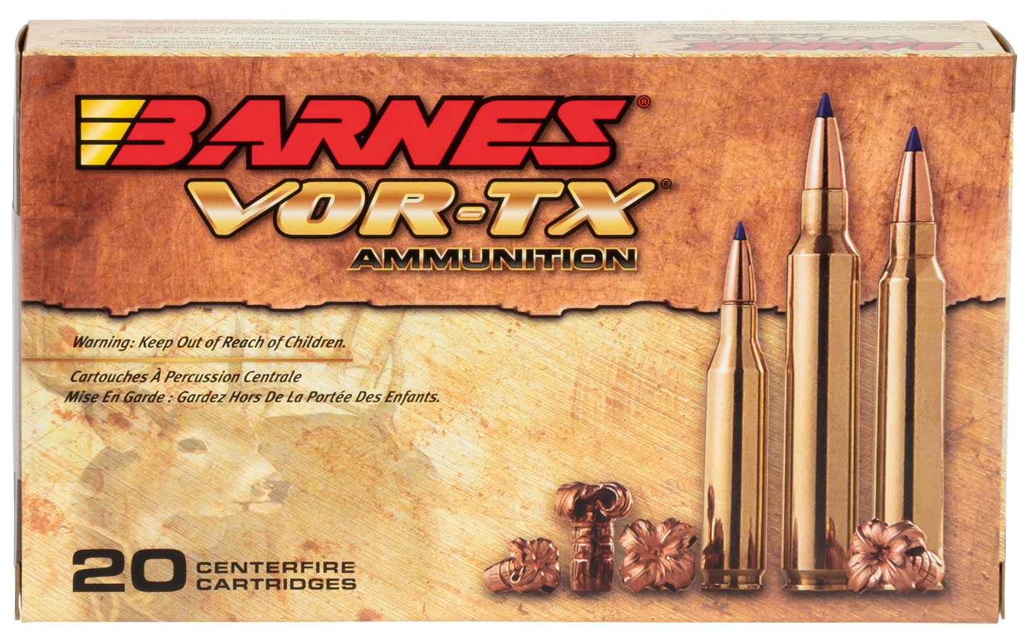 Barnes Bullets Vor-tx, Brns 21538 Bb300wm3    300win    180 Ttsx Bt 20/10