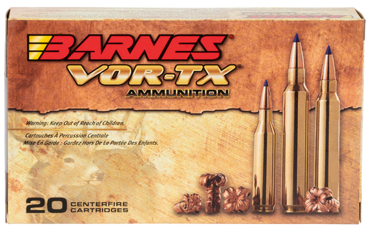 Barnes Bullets Vor-tx, Brns 21538 Bb300wm3    300win    180 Ttsx Bt 20/10