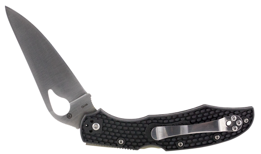 Spyderco Byrd, Spy By03pbk2   Byrd Cara Cara Blk Fltgrd