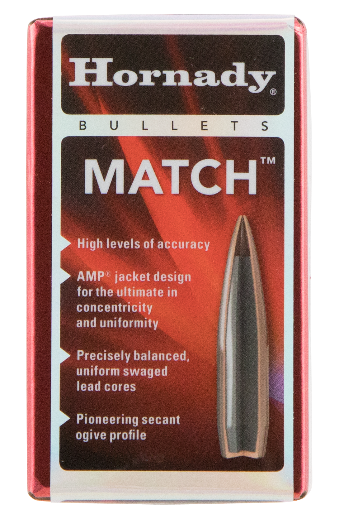 Hornady Match, Horn 27200  Bull .277 110 Bthp Wc           100/25