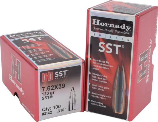 Hornady Sst, Horn 3142   Bull .310 123 Sst               100/25