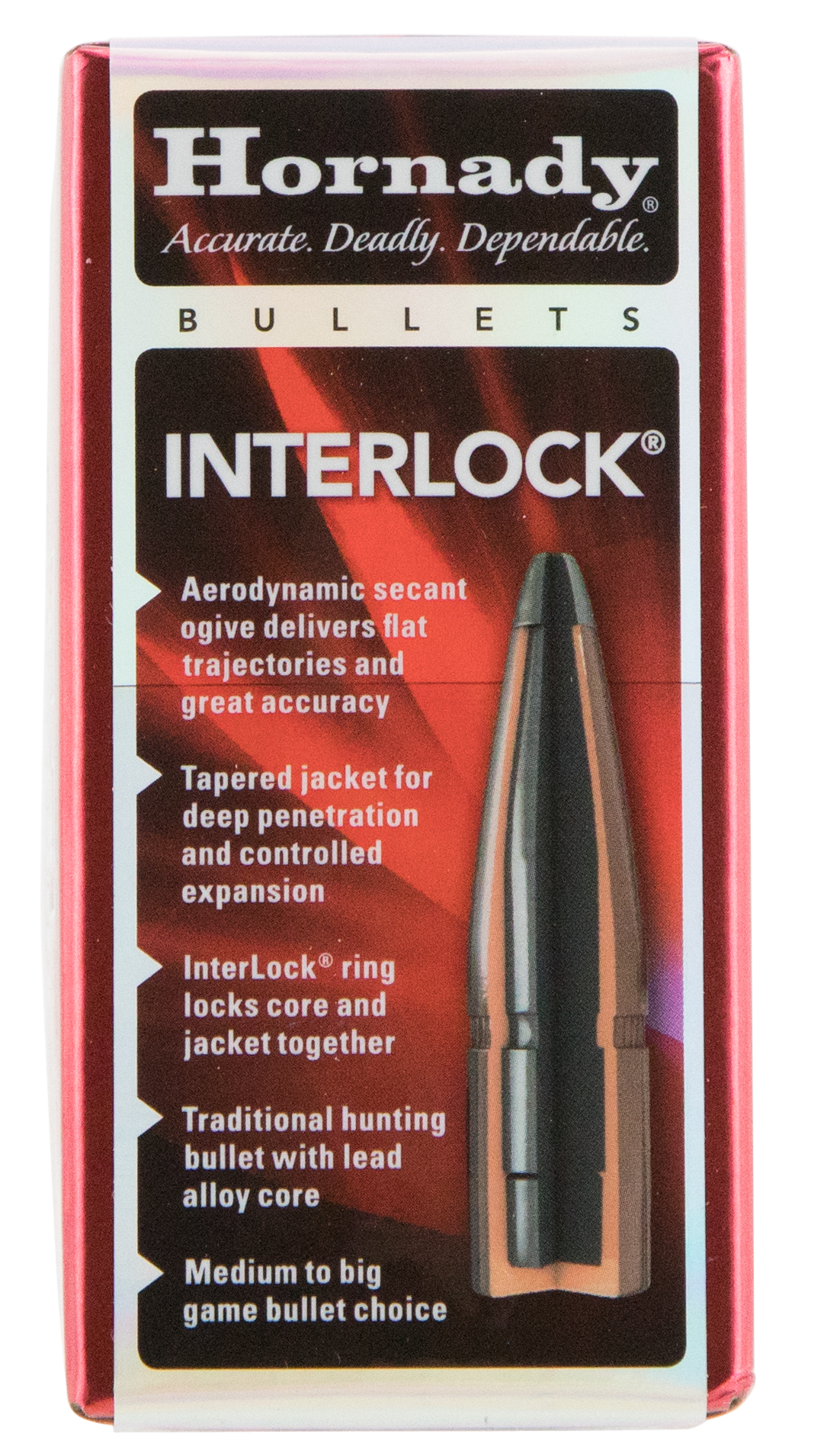 Hornady Interlock, Horn 41051  Bull .411  300 Sp                50/25