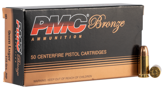 Pmc Bronze, Pmc 9b       9mm    115 Jhp                  50/20