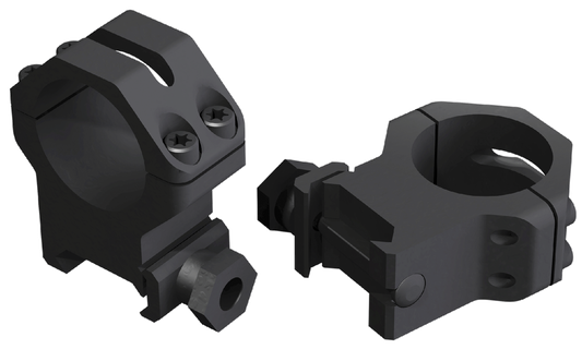 Weaver Mounts Four Hole Skeleton, Weav 48361 Tact Rings 1in  High