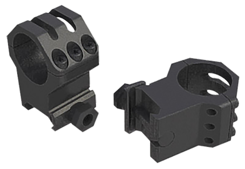Weaver Mounts Six Hole Tactical, Weav 99690 Pic Tact Rings 1in  Xhigh