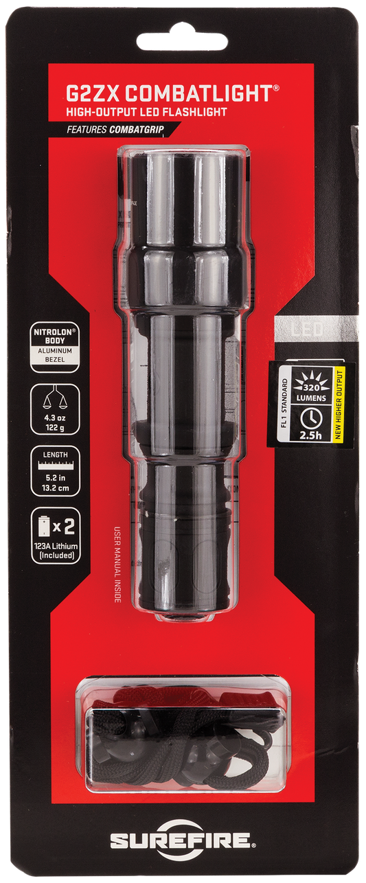 Surefire G2zx, Sf G2zx-c-bk   Combat Light 6v    600