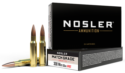 Nosler Match Grade, Nos 60052 Cc 308 Match    155 Hp             20/10