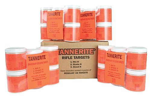 Tannerite 1-2 Pound Target, Tan 1-2br Halfbrk    1-2lb   16 Targets  4 Cs