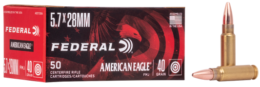 Federal American Eagle, Fed Ae5728a        5.7x28   40 Fmj           50/10
