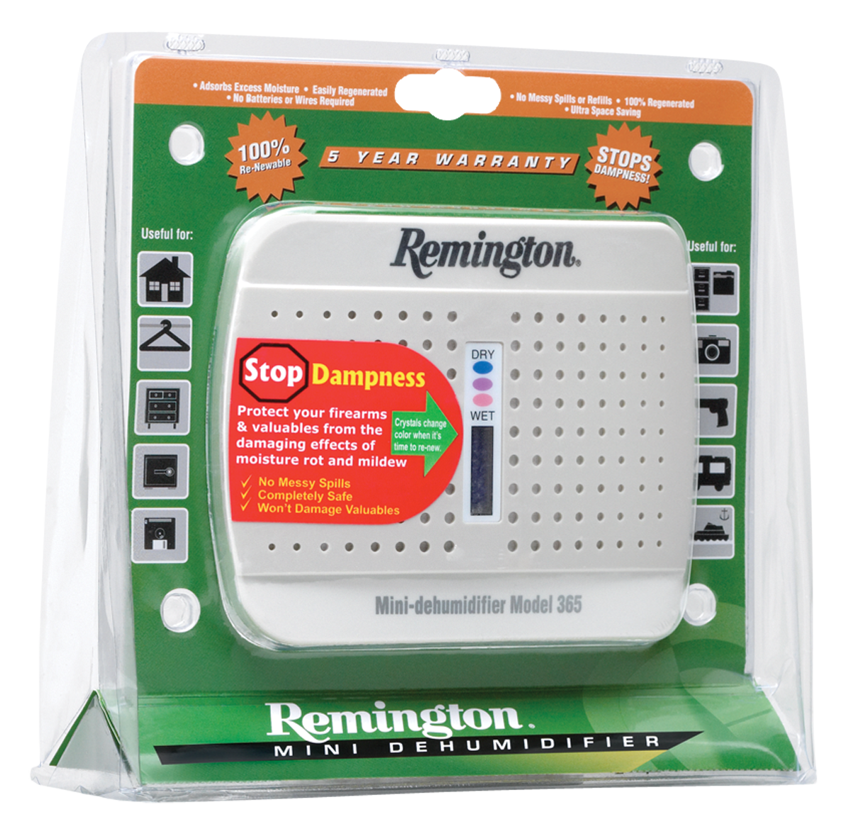Remington Accessories Model 365, Rem-19950 Mini Dehumidifier