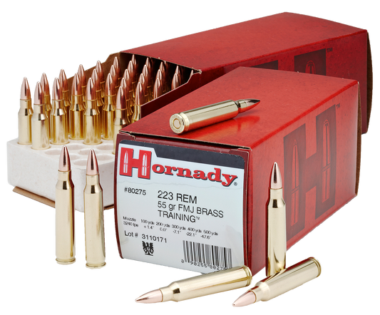 Hornady Custom, Horn 80275   Custom 223 Rem  55 Fmjbt        50/10