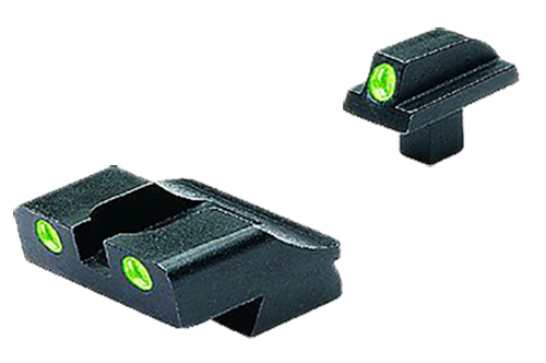 Mepro Usa Llc Mepro Tru-dot Fixed Sights, Mepro 107763101  Trudot Colt Gov .125fr   Grn/grn
