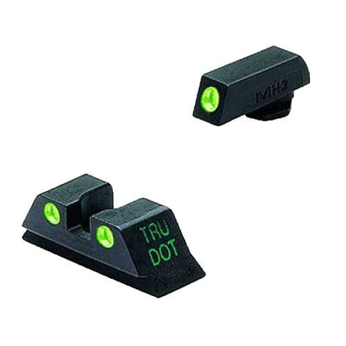 Mepro Usa Llc Mepro Tru-dot Fixed Sights, Mepro 102243101  Trudot Glk 9/40          Grn/grn