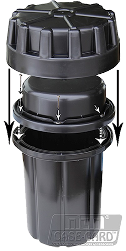 Mtm Ammo Can, Mtm Sac          Survivor Ammo Can    Blk