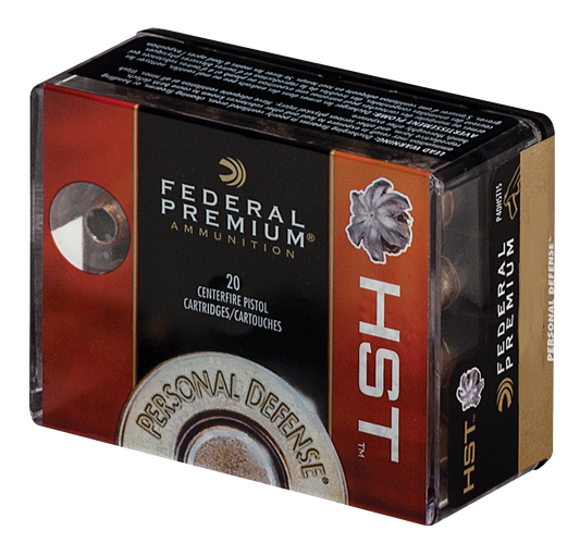 Federal Premium, Fed P9hst1s      9mm       124 Hshk          20/10