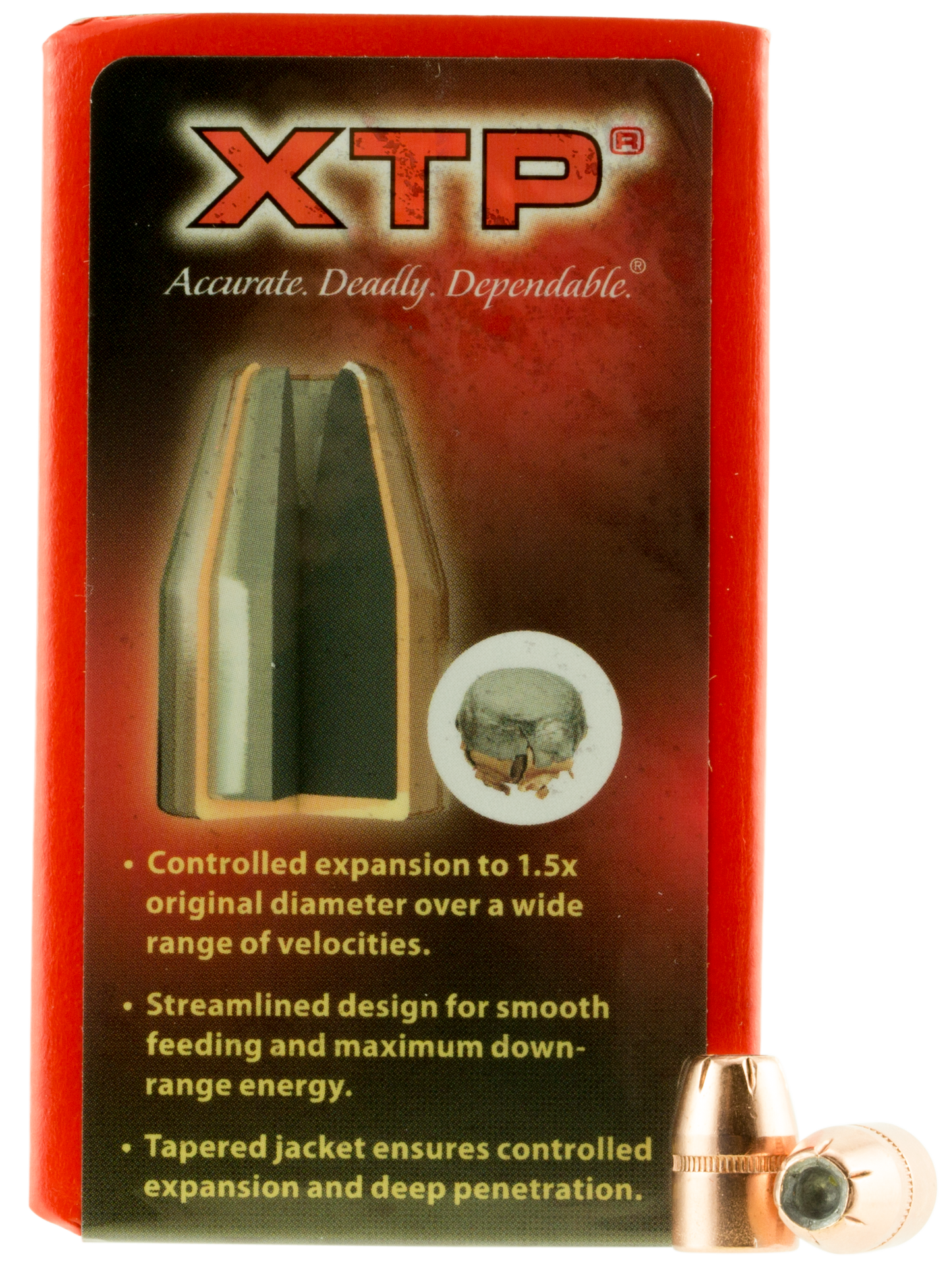 Hornady Xtp, Horn 35710  Bull .357  125 Hpxtp            100/25