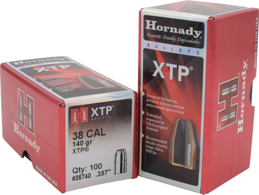 Hornady Xtp, Horn 35740  Bull .357  140 Hpxtp            100/25