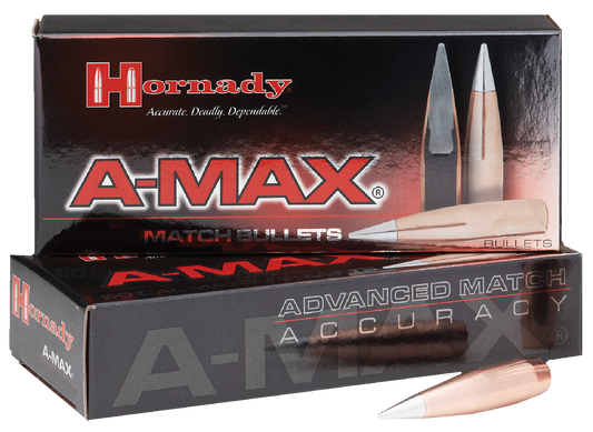 Hornady A-max, Horn 30502  Bull .308 168 Amax              100/15