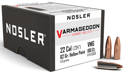 Nosler Varmageddon, Nos 35631 Varmageddon 22    62 Fbh  100