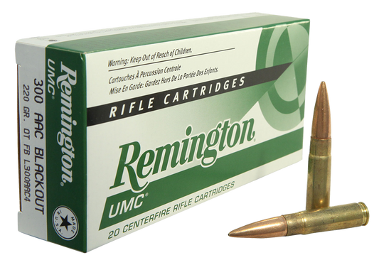 Remington Ammunition Umc, Rem 21422 L300aac4   Umc 300bo     220 Otfb  20/10