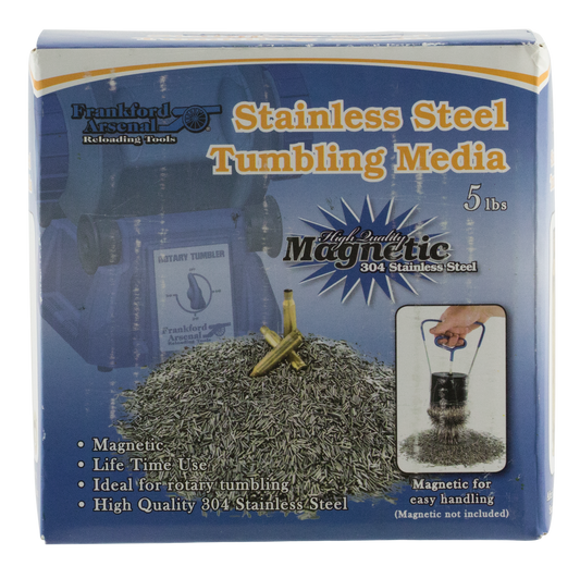 Frankford Arsenal Tumbling Media, Frank  909191   Stainless Stl Media 5lb