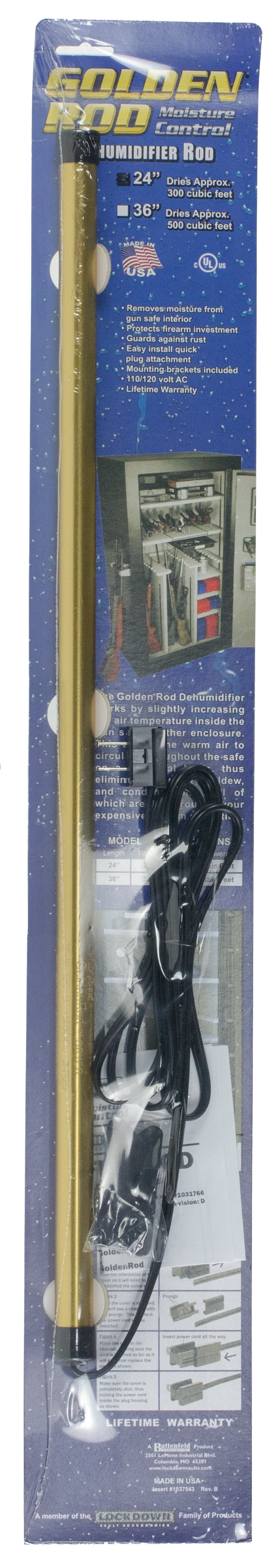 Golden Rod Golden Rod, Lockdown 725741  Goldenrod 24in Dehumidifier