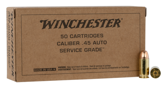 Winchester Ammo Usa, Win Sg45w     45         230 Fmj   Srvgrd    50/10