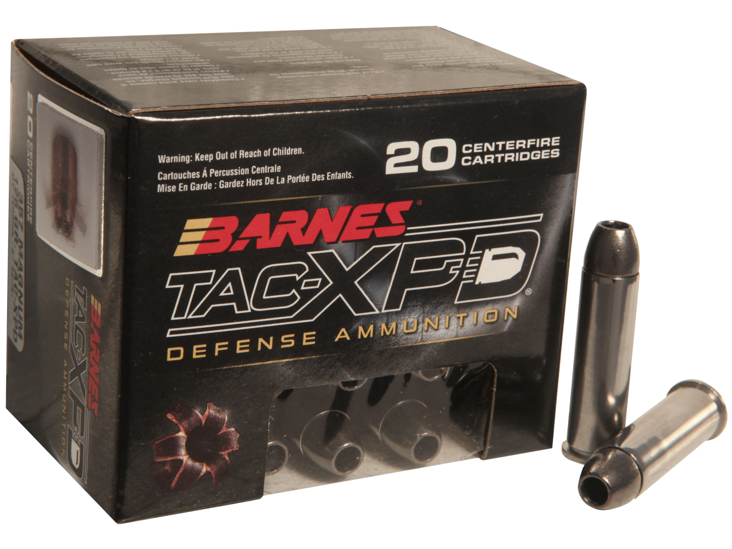 Barnes Bullets Tac-xpd, Brns 21550 Bpd357m2    Tacxpd 357m  125 Txp  20-10