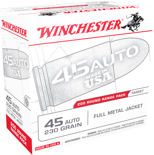 Winchester Ammo Usa, Win Usa45w    45         230 Fmj            200/03