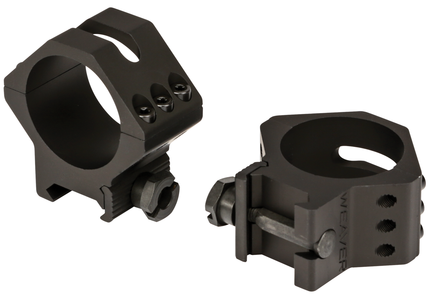 Weaver Mounts Six Hole Tactical, Weavr 99682 Tact Ring Pic 34mm Low