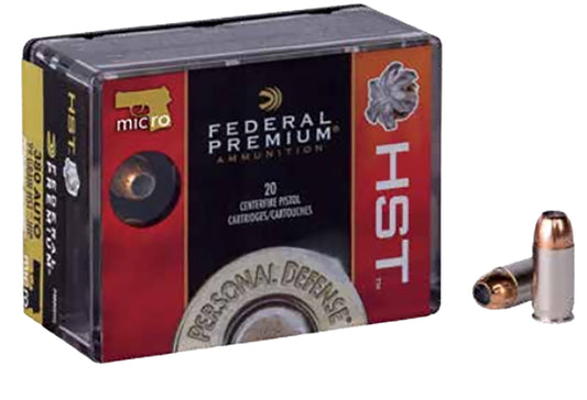 Federal Premium, Fed P380hst1s    380        99 Jhp           20/10