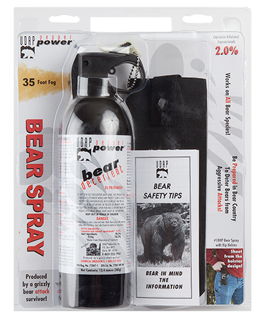 Udap Magnum Bear Spray, Udap 18hp    Sup Mag Bear 380g Hip Hlst