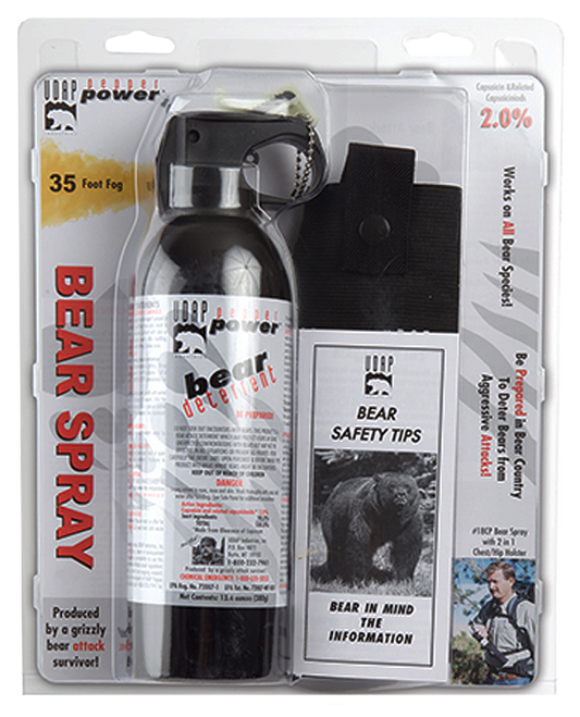 Udap Magnum Bear Spray, Udap 18cp    Sup Mag Bear 380g Chst Hls