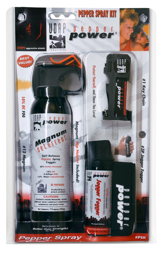 Udap Pepper Spray, Udap Psk     Pepper Sray Kit 3pc