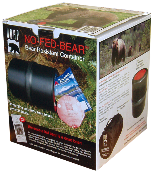 Udap No-fed-bear, Udap Brc     No-fed-bear Food Container
