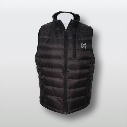 Muddy Water Tri-Zone Heated Down Vest - Black - vest-jacket-black, S
