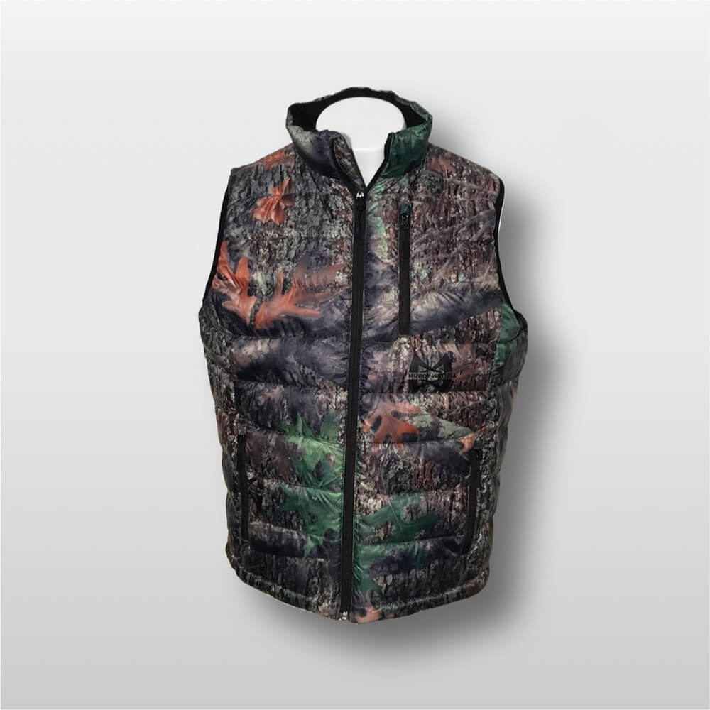 Muddy Water Tri-Zone Heated Down Vest - Nfoakus - Nfoakus, XXL