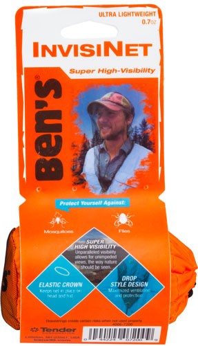 Arb Ben's Invisinet Headnet - Ultra High Visibility .7 Oz
