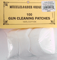 M-loader Original Cotton Patch - .45-.58 Cleaning 100pk