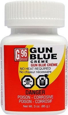 G96 Case Pack Of 12 Gun Blue - Creme 3oz. Blister Packed