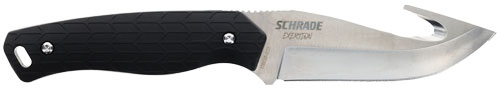 Schrade Knife Exertion Guthook - 4" Aus-10 Satin/black