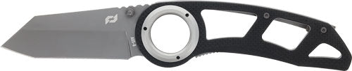 Schrade Knife Torsion Clear - Folder 3" Tanto Matte Ss/black