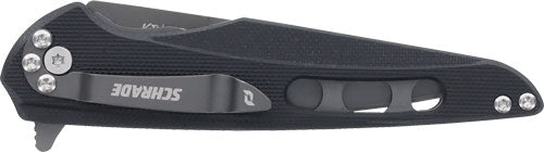 Schrade Knife Kinetic 3.13" - Folder Aus-8 Ss/black G10 Hndl