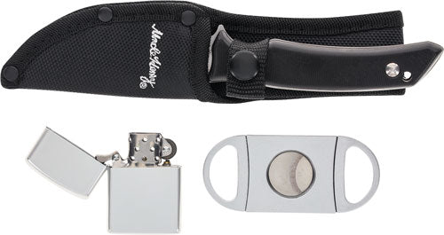 Uncle Henry Knife 4" Blade W/ - Lighter/cigar Cutter Promoq4<