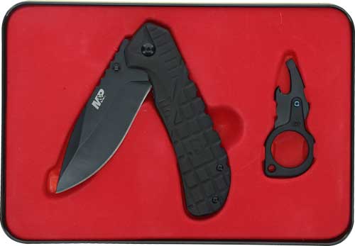 S&w Knife Folder/bottle Opener - W/gift Tin Promoq4<