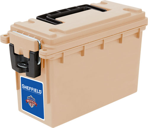 Sheffield Field/ammo Box - Coyote Tan Made In Usa