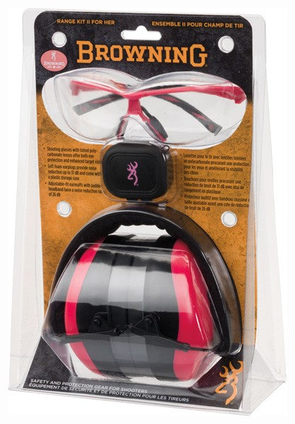 Browning Range Kit Eye/hearing - Protection For Her