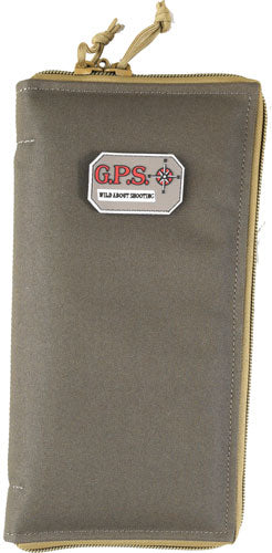 Gps Pistol Sleeve Large Lockbl - Zipper Rifle Green/khaki Nylon