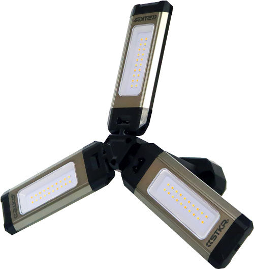 Striker Tri-mobile 2000 Lumen - Area Work Light W/3 Led Panels